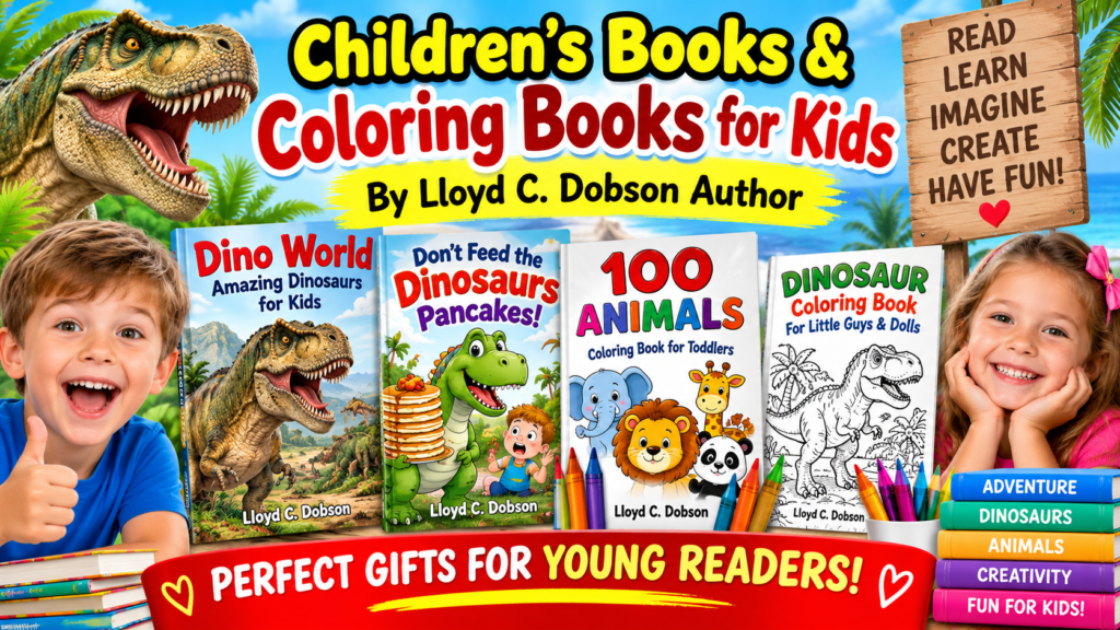 Children’s Books & Coloring Books for Kids | Lloyd C. Dobson Author